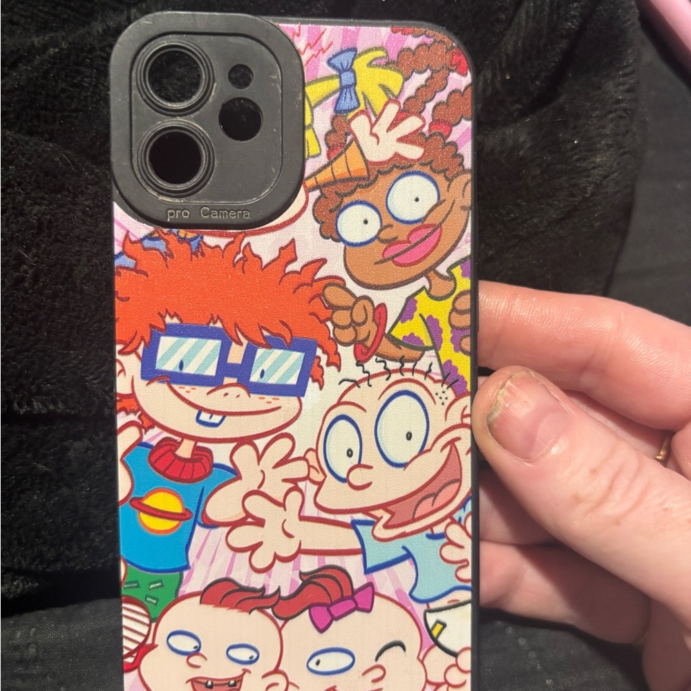 Cartoon Character Phone Case - Multicolor 12 mini